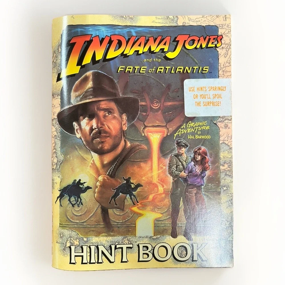 Indiana Jones and The Fate of Atlantis - COMPLETE IN BOX MAC CD